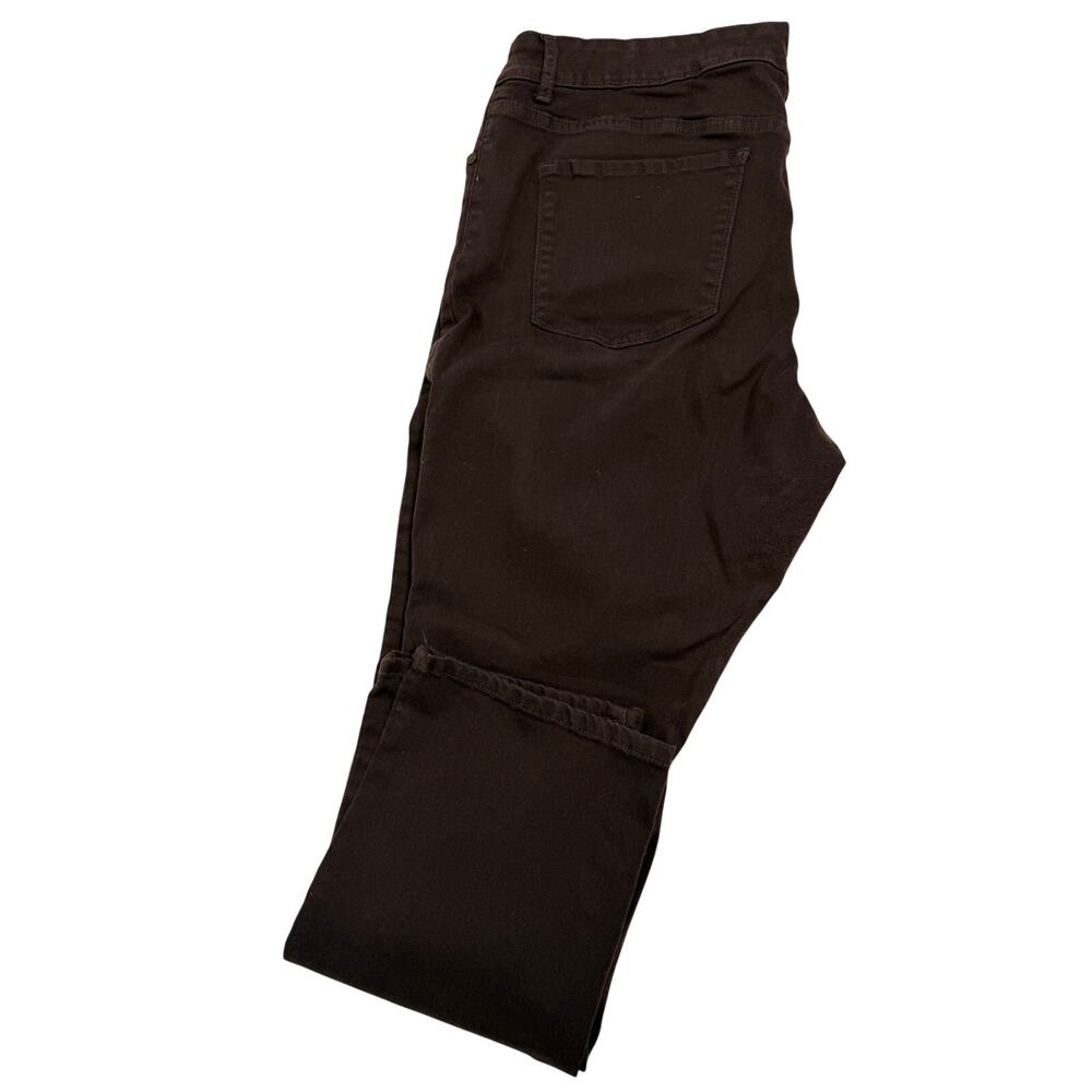 SKU3166 Code Bleu Women's Size 16P Chelsea Brown Classic Straight Leg Jeans
